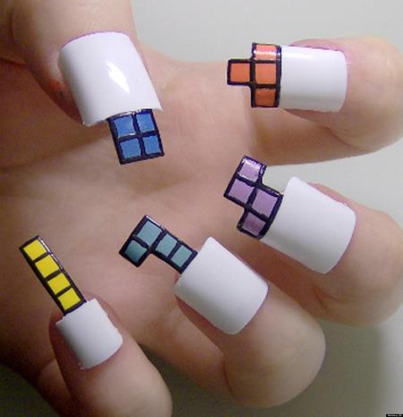 weird nail art designs