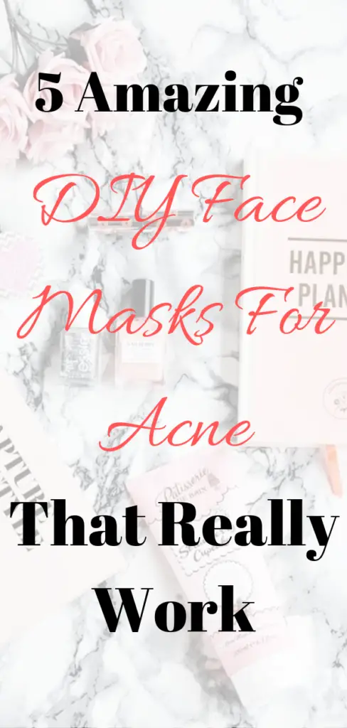 diy face masks for acne