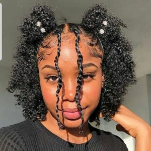 Hairstyles for natural curly hair 