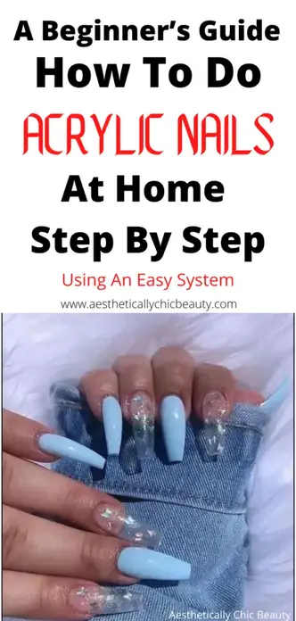 How To Do Acrylic Nails At Home Step By A Beginner S Guide - How To Make Fake Nails Diy At Home