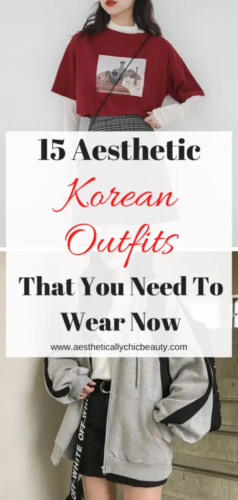 aesthetic Korean fashion